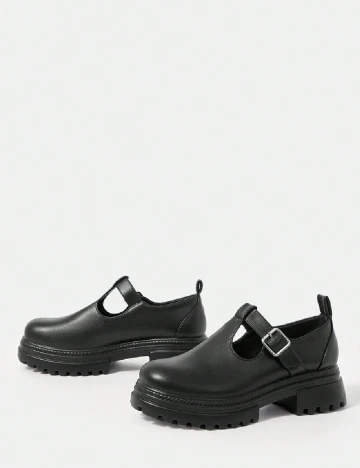Mocasini SHEIN, negru