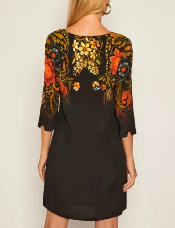 Rochie scurta Desigual, negru