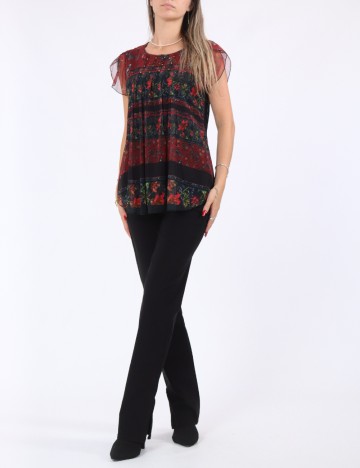 Bluza Desigual, mix culori