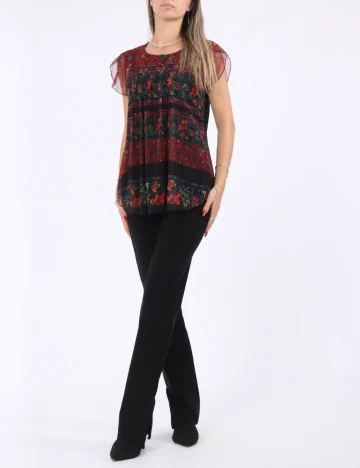 Bluza Desigual, mix culori