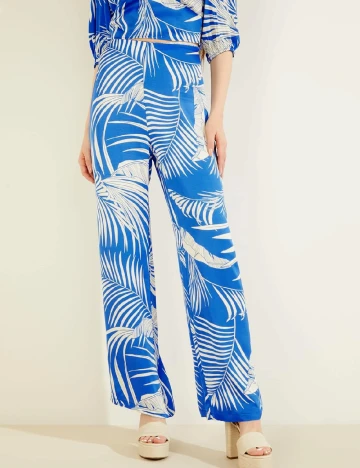 Pantaloni Guess, albastru