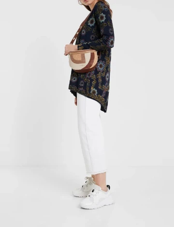 Bluza Desigual, albastru