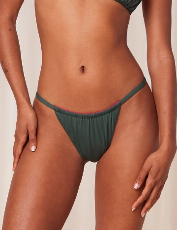 Chilot de baie Triumph, verde/roz