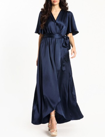 
						Rochie lunga Guess, bleumarin