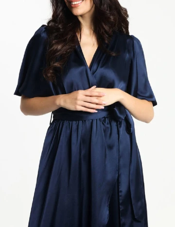 Rochie lunga Guess, bleumarin