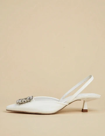 Pantofi SHEIN, alb