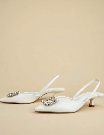 Pantofi SHEIN, alb