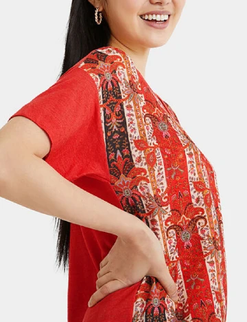 Tricou Desigual, rosu