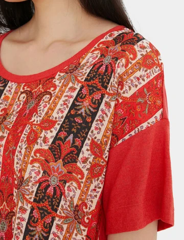 Tricou Desigual, rosu