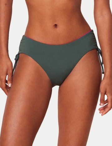 
						Chilot de  baie Triumph, verde/roz