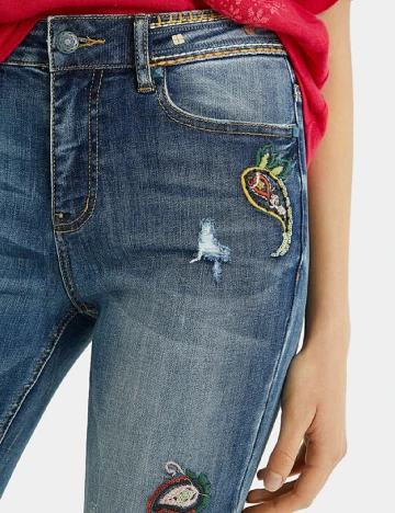 Blugi Desigual, albastru