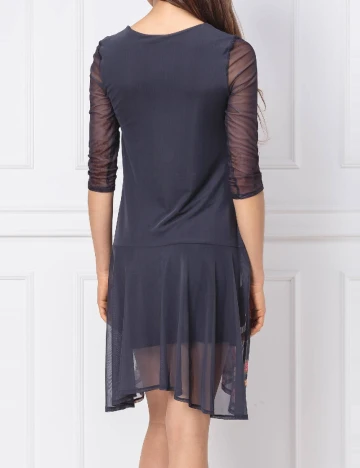 Rochie scurta Desigual, bleumarin