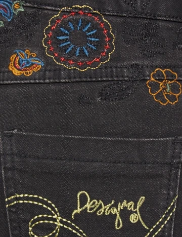 Blugi Desigual, negru