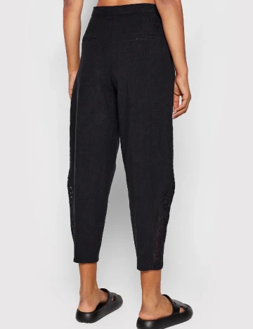 Pantaloni Desigual, negru