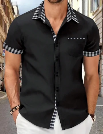 Camasa SHEIN, negru