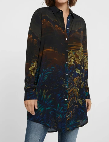 Camasa Desigual, mix culori