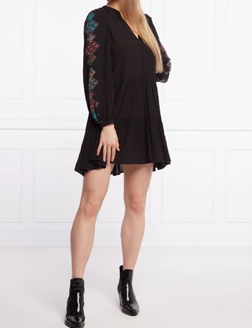 Rochie scurta Desigual, negru