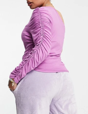 Bluza ASOS Curve, mov