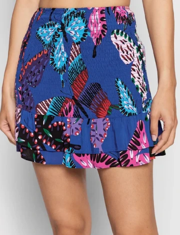 Fusta Desigual, albastru