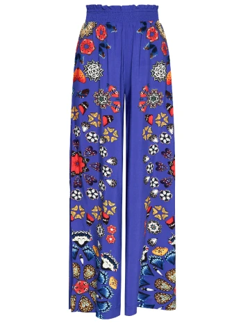 Pantaloni Desigual, albastru