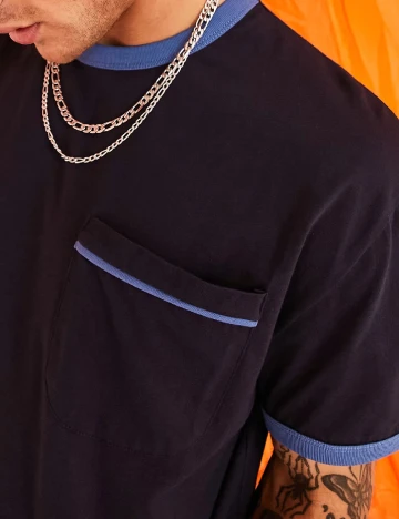 Tricou ASOS, albastru