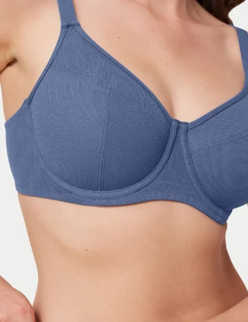 Sutien de baie Triumph, albastru