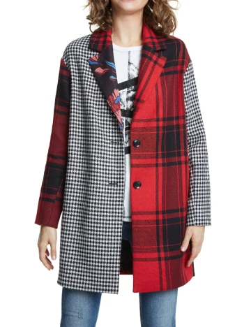 Palton Desigual, mix culori Mix culori