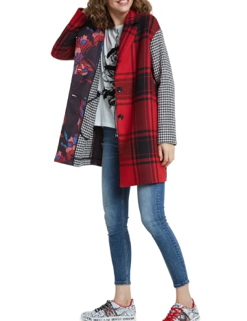 Palton Desigual, mix culori Mix culori
