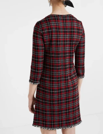 Rochie scurta Desigual, rosu