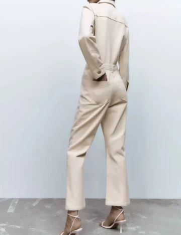 Salopeta Zara, ecru