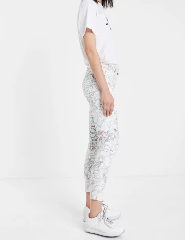 Blugi Desigual, alb