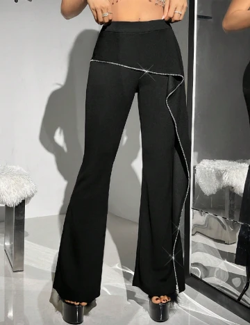 Pantaloni SHEIN, negru