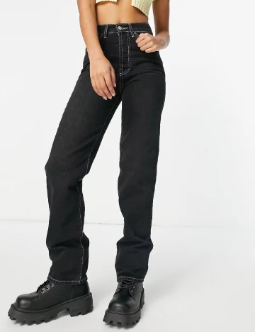 Blugi Top Shop, negru