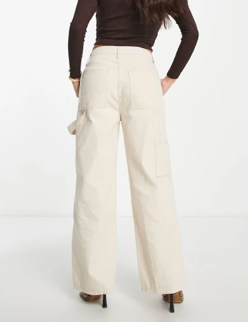 Pantaloni ASOS, crem