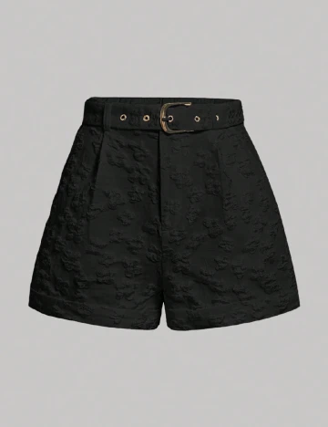 Pantaloni scurti SHEIN, negru Negru