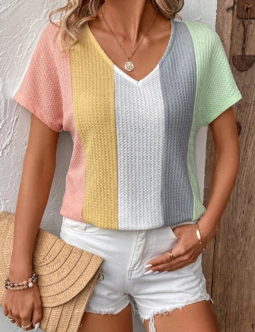 Tricou SHEIN CURVE, mix culori