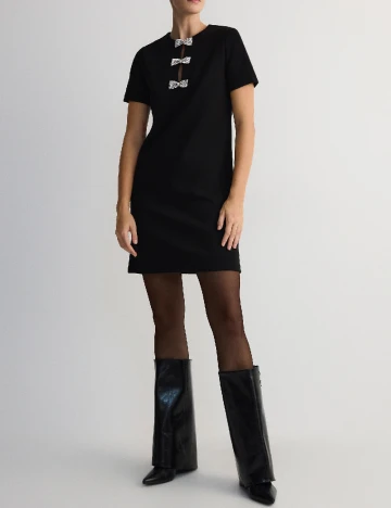 Rochie scurta Reserved, negru