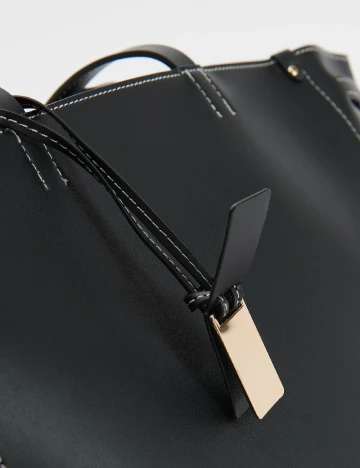 Geanta Reserved, negru