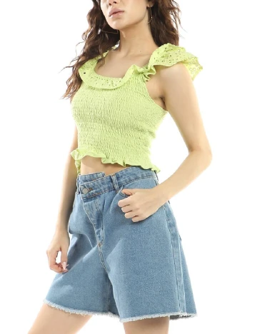 Top Miss Selfridge, verde