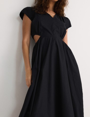 Rochie medie Reserved, negru