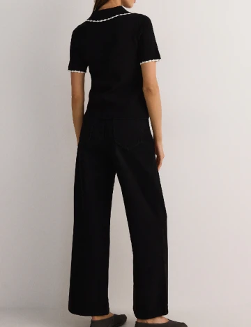 Tricou Reserved, negru