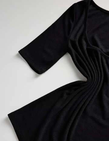 Tricou Reserved, negru