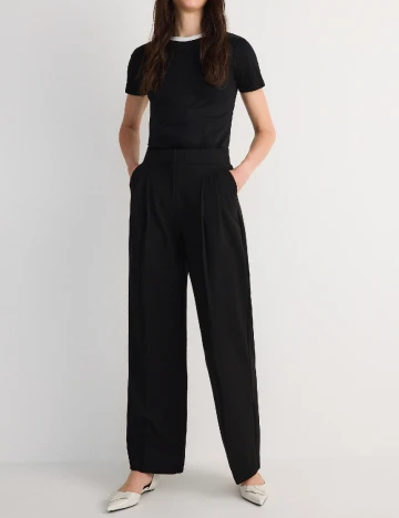 Tricou Reserved, negru