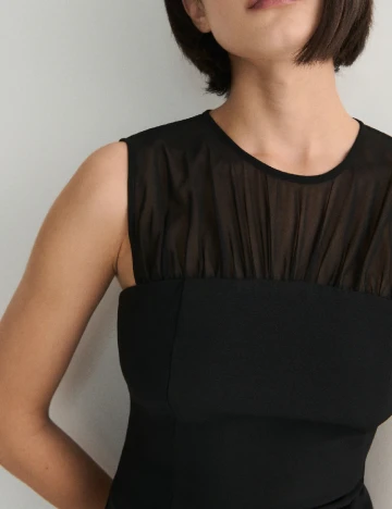Rochie medie Reserved, negru