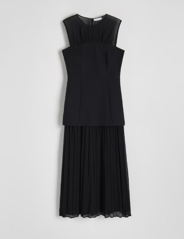 Rochie medie Reserved, negru