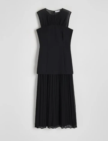 Rochie medie Reserved, negru