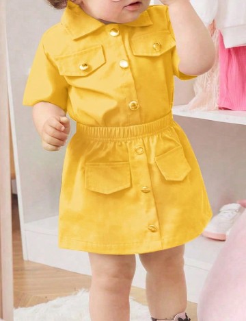 
						Compleu Shein Kids, galben