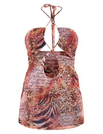 Rochie scurta PRETTYLITTLETHING, mix culori