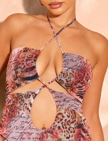 Rochie scurta PRETTYLITTLETHING, mix culori