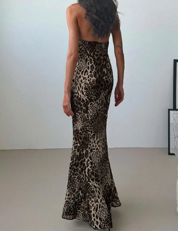 Rochie lunga SHEIN, animal print Animal print